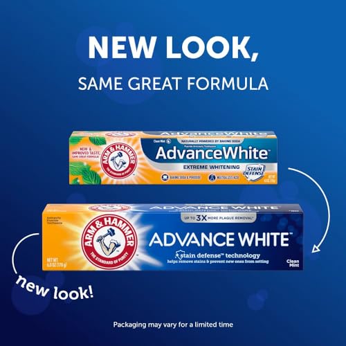 ARM & Hammer Advance White Baking Soda & Peroxide Toothpaste, - Product Imagery