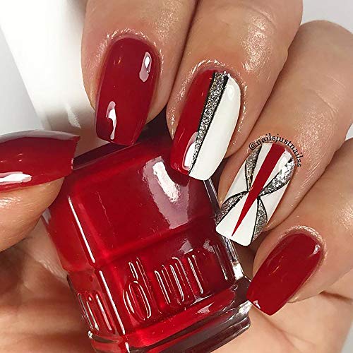 duri Nail Polish, 729 Aquarius, Warm winter red, Full Coverage, - Product Imagery