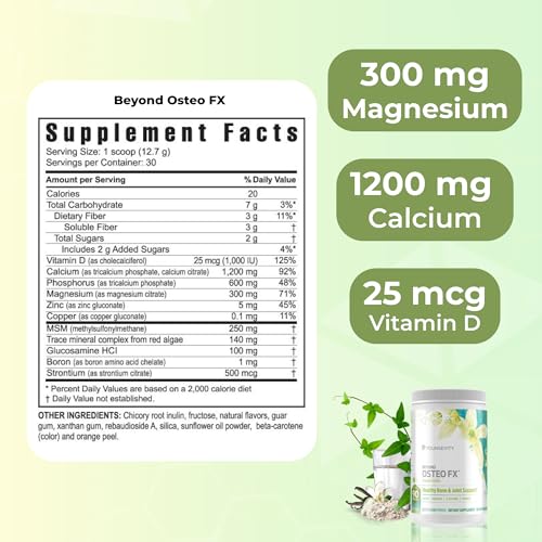 Youngevity Beyond Osteo FX Bone Support Multivitamin Powder, 30 - Product Imagery