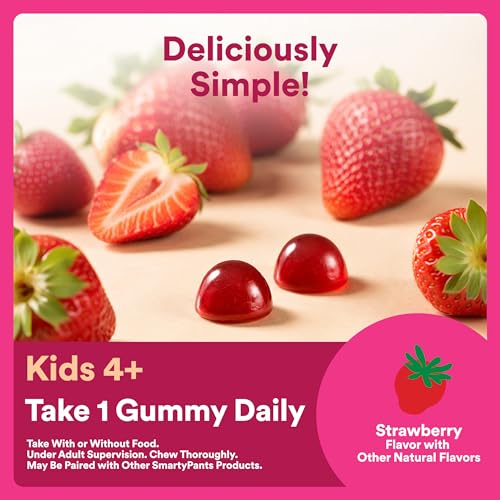SmartyPants Kids Probiotic & Prebiotic Gummies for Digestive - Product Imagery