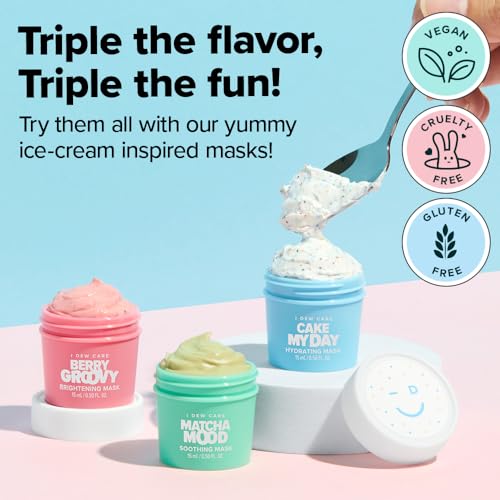 I DEW CARE Mini Scoops Cleansing Wash Off Face Mask Set, Mini - Product Imagery