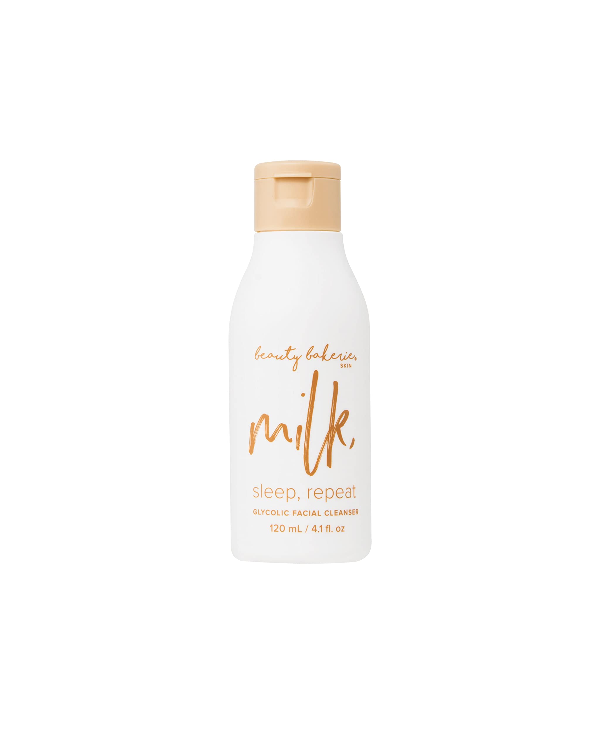 Beauty Bakerie Milk, Sleep, Repeat Glycolic Facial Cleanser, - Product Imagery