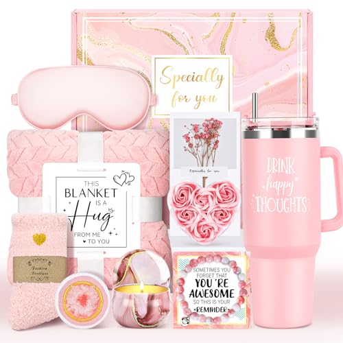 YENCHORN Gift Baskets for Women Birthday Gifts for Women Unique Get Well Gift for Woman Luxury Self Care Gifts for Woman
