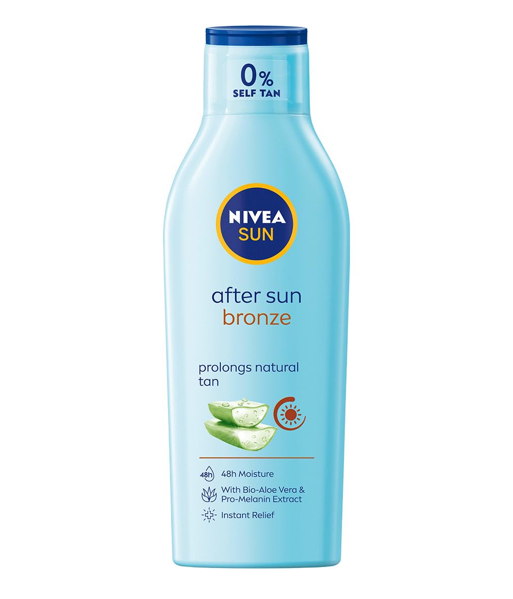 NIVEA Sun After Sun Body Lotion 200 ml (6.76 fl oz) Lightweight - Product Imagery