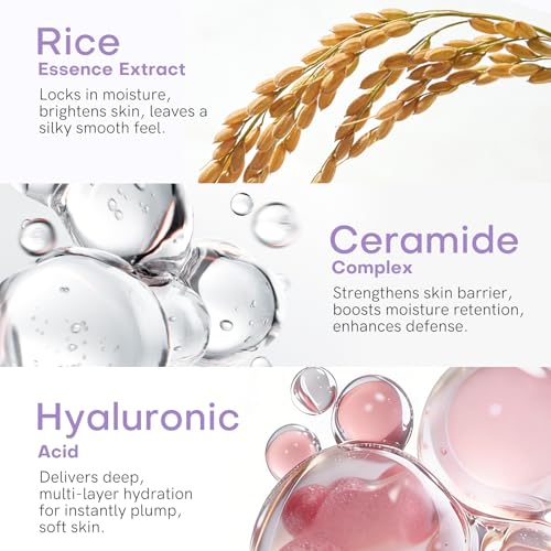 bayfree Dewy Skin Care Set, Travel Size Skincare Kit with 3-Step - Product Imagery