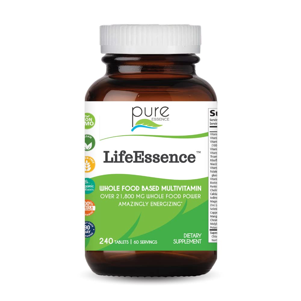 PURE ESSENCE LABS LifeEssence Multivitamin for Women and Men - - Product Imagery