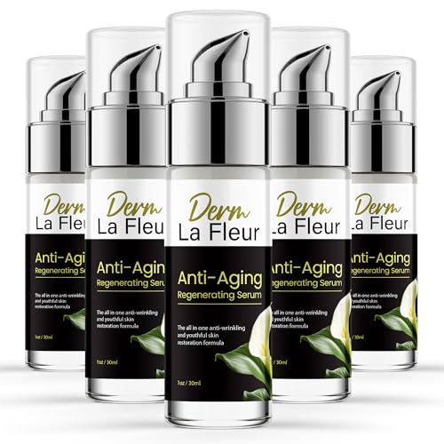 Purvia Derm Le Veux Anti Aging Serum, Derm Le Veux Deluxe Skin Care Anti-Aging Skin Serum, Dermleveux Serum Advanced For