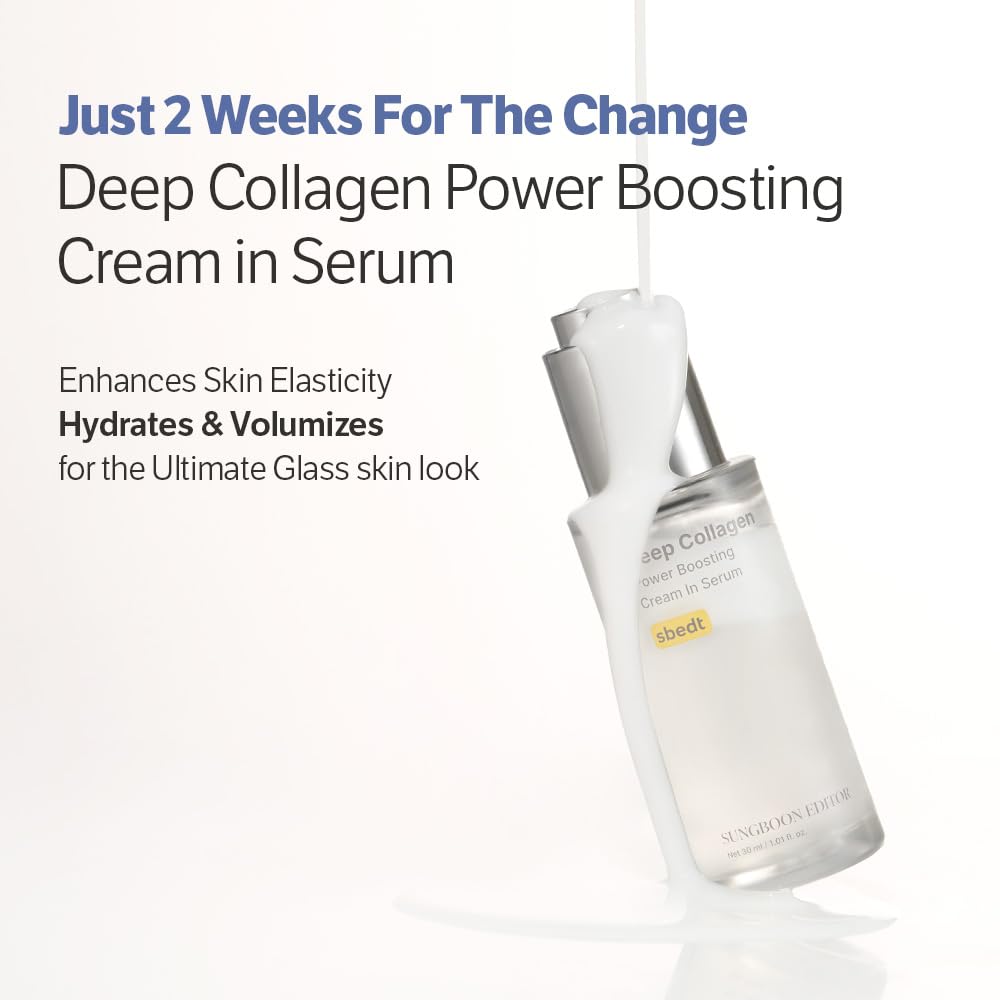 SUNGBOON EDITOR Deep Collagen Serum, Cream in Serum, Volufiline,1.01 fl.oz – product photo (Serums)