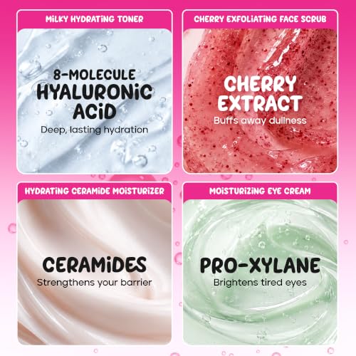 W7 Skin Quench Hydrate and Tone Skincare Set - Product Imagery