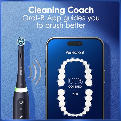 Oral-B Rechargeable Electric Toothbrush, iO5 Limited Deep Clean - Product Imagery