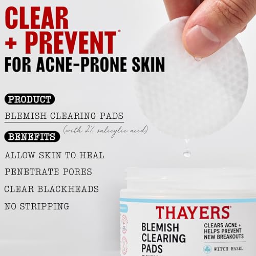 Thayers Blemish Clearing Acne Pads, Salicylic Acid Acne - Product Imagery
