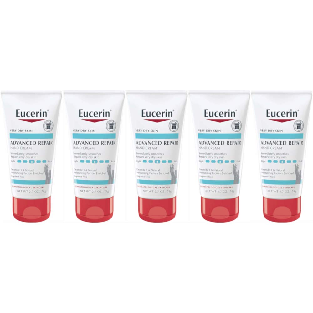 Eucerin Advanced Repair Hand Creme 2.7 oz (Pack of 5) – close-up detail