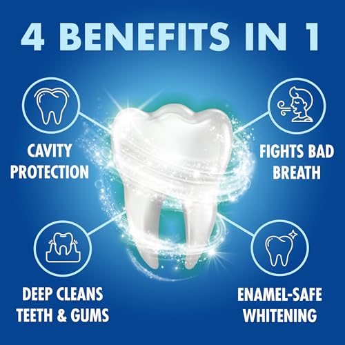 ARM & HAMMER Plus TheraBreath Toothpaste, Icy Mint, 5.5 oz, - Product Imagery