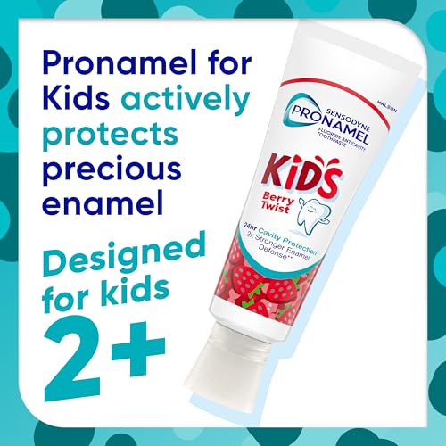 Sensodyne Pronamel Kids Berry Twist Toothpaste, 4 oz (2 Pack) - Product Imagery