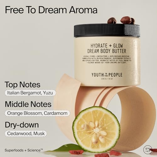 Youth To The People Superberry Dream Body Butter - Firm + Glow - Product Imagery