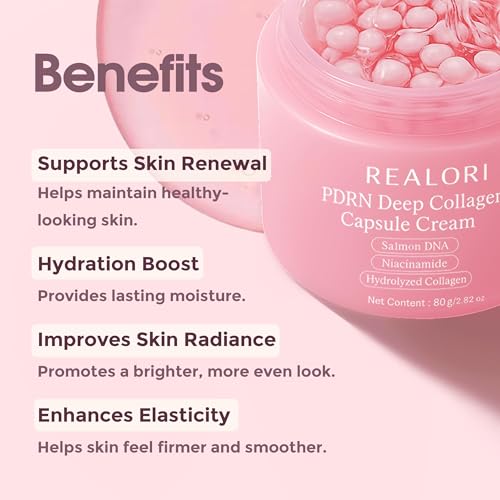 realori PDRN Capsule Cream with Vitamin C & Collagen – Korean - Product Imagery