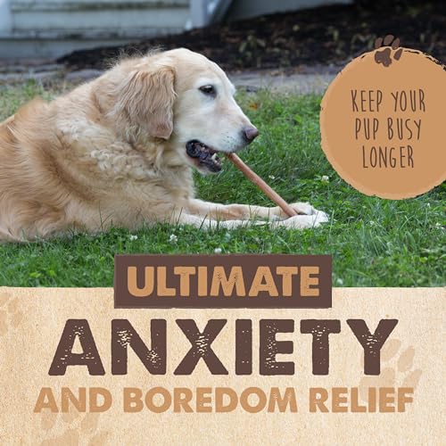 Mighty Paw Naturals Bully Sticks for Small, Medium & Large Dogs, - Product Imagery