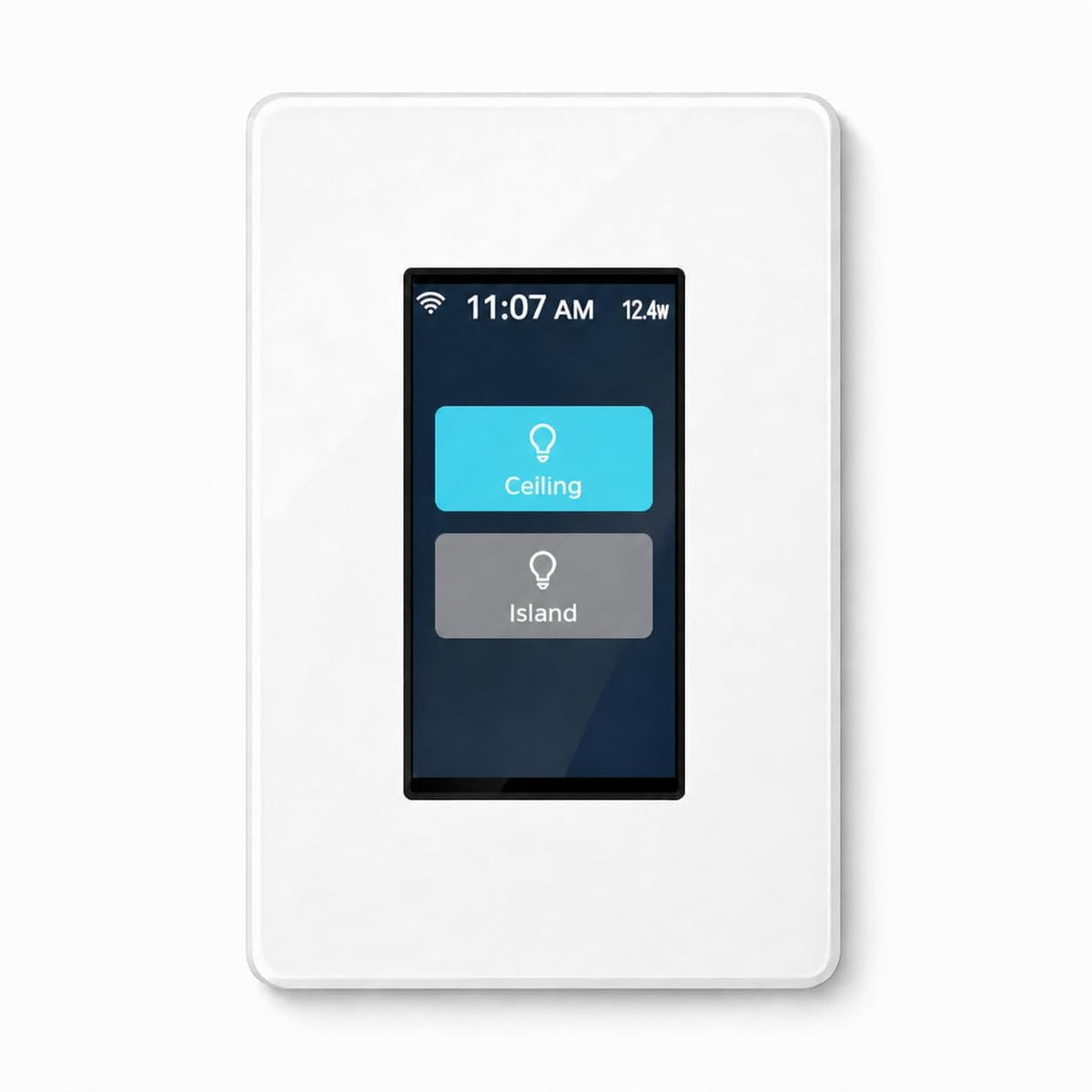 LANBON L9 1- or 2-Load LCD Smart Light Switch, Radar-Activated Screen & Auto Light, Custom Names/Icons, Smart Living App