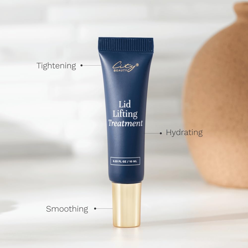 City Beauty Lid Lifting Treatment - Eyelid Firming Eye Cream, 0.33oz – close-up detail