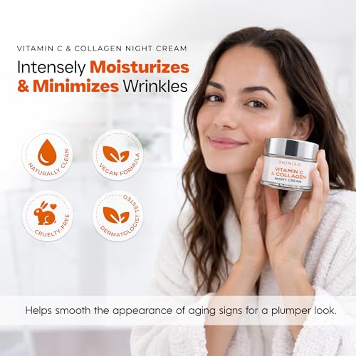 Skin 2.0 Vitamin C & Collagen Face Moisturizer – Hydrating Anti - Product Imagery