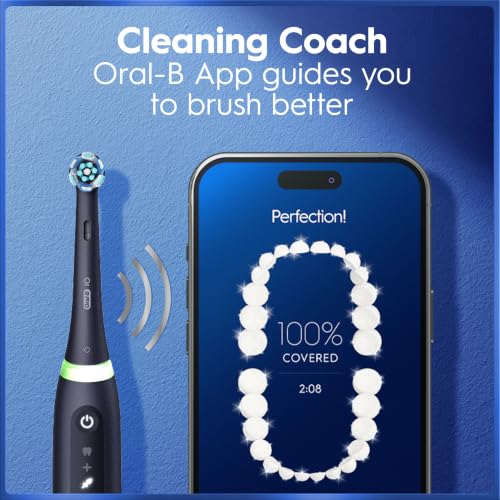 Oral-B Rechargeable Electric Toothbrush, iO5 Customizable Clean, - Product Imagery