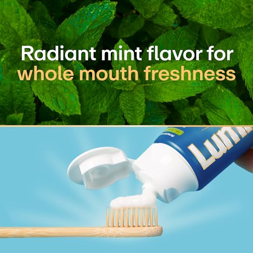 Lumineux 10% Nano Hydroxyapatite Whitening Toothpaste, 3.75 oz - Product Imagery