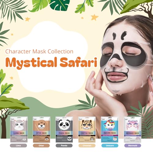 Epielle Character Face Mask Mystical Safari 6 Pack, Fun & - Product Imagery