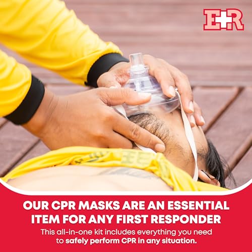 Adult and Infant CPR Mask Combo Kit – Includes 2 CPR Masks with - Product Imagery