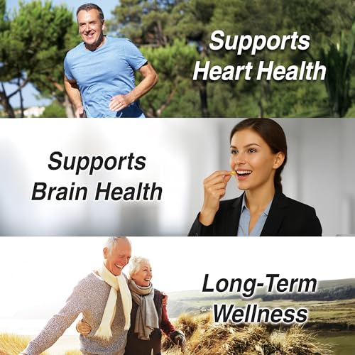 LOVITA Omega-3 Fish Oil 2000 mg, Triglyceride rTG, 120 Mini - Product Imagery
