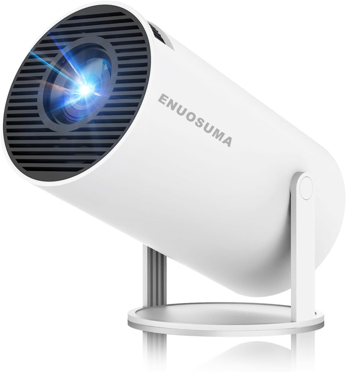 ENUOSUMA Mini Projector,Portable Projector with Dual Band WIFI and Bluetooth
