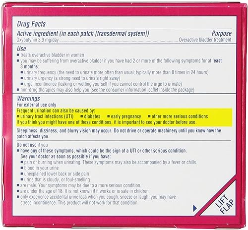 Oxytrol ?for Women (8 Patches = 32-Day Supply) (Pack of 2) - Product Imagery