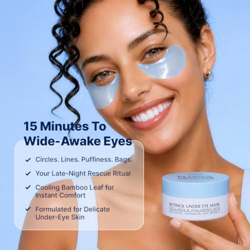 Enaskin Naturals Under Eye Patches for Puffy Eyes & Dark Circles - Product Imagery