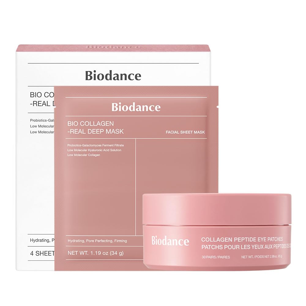 BIODANCE Collagen Anti-Aging Set: Bio Collagen Real Deep Mask & - Product Imagery