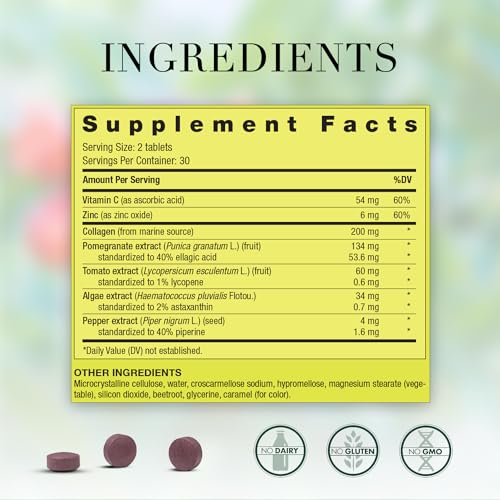NEW NORDIC Skin Care, Collagen Filler Tablets, Marine Collagen - Product Imagery
