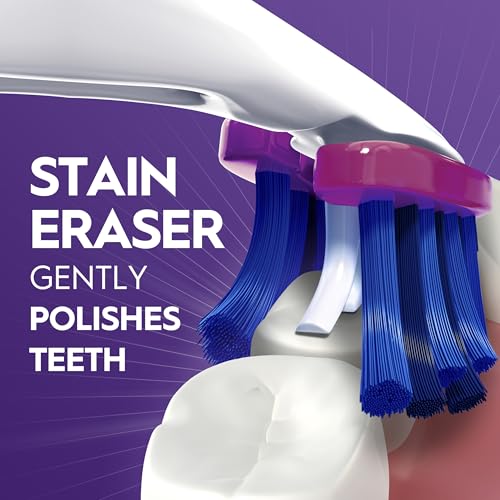 Oral-B 3D White Deep Stain Remover toothbrushes, 4 Count - Product Imagery