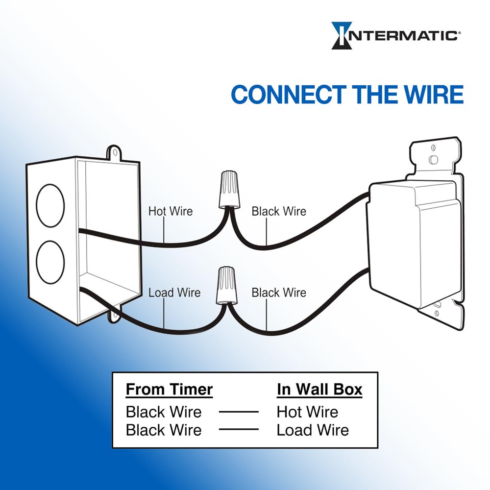 Intermatic SW60MWK 60-Minute Spring-Wound Timer, White – back view and specifications