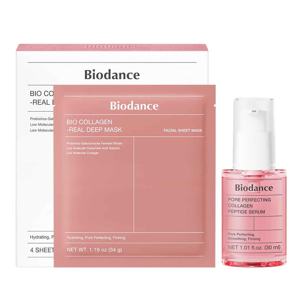BIODANCE Collagen Duo: Bio Collagen Real Deep Mask & Collagen - Product Imagery