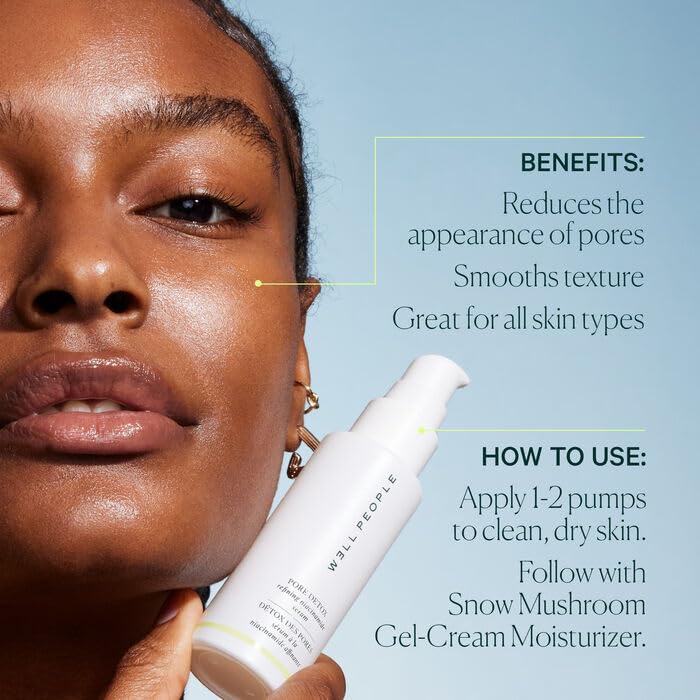Well People Pore Detox Niacinamide Refining Serum - Product Imagery