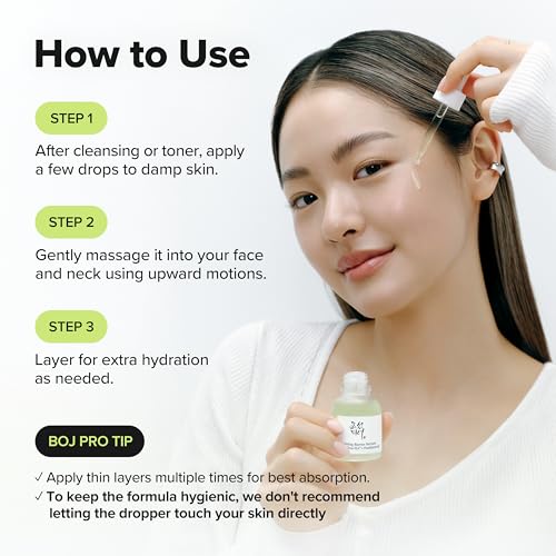 Beauty of Joseon Calming Barrier Serum Green Tea-HA™ + Pathenol - Product Imagery