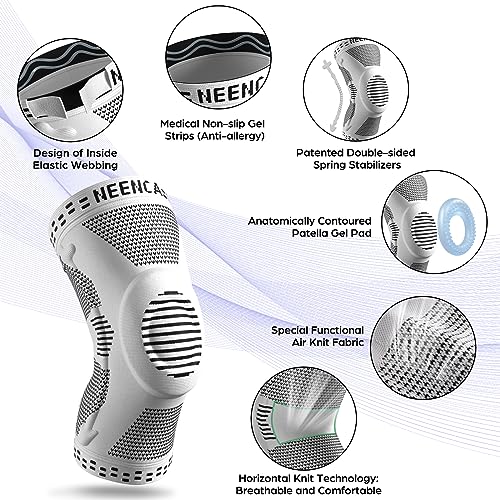 NEENCA Professional Knee Brace, Medical Knee Support for Women & - Product Imagery