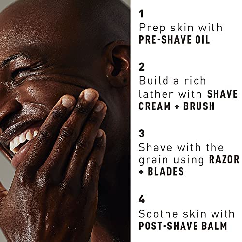 Bevel Shaving Kit for Men, Includes Pre Shave Oil and Shaving Cream