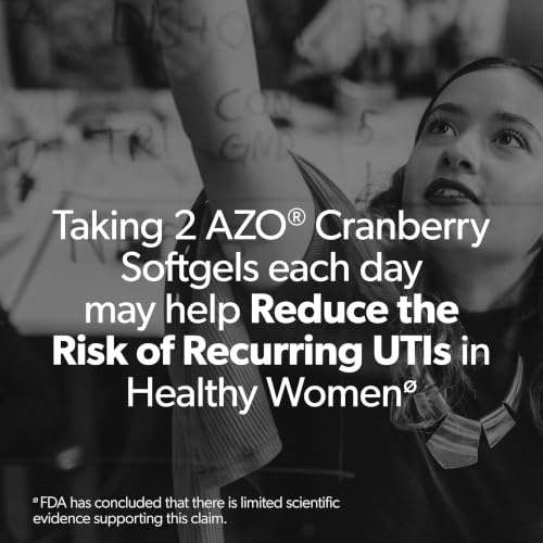 AZO Cranberry Pills for Women & Men, Urinary Tract Health, 100 - Product Imagery