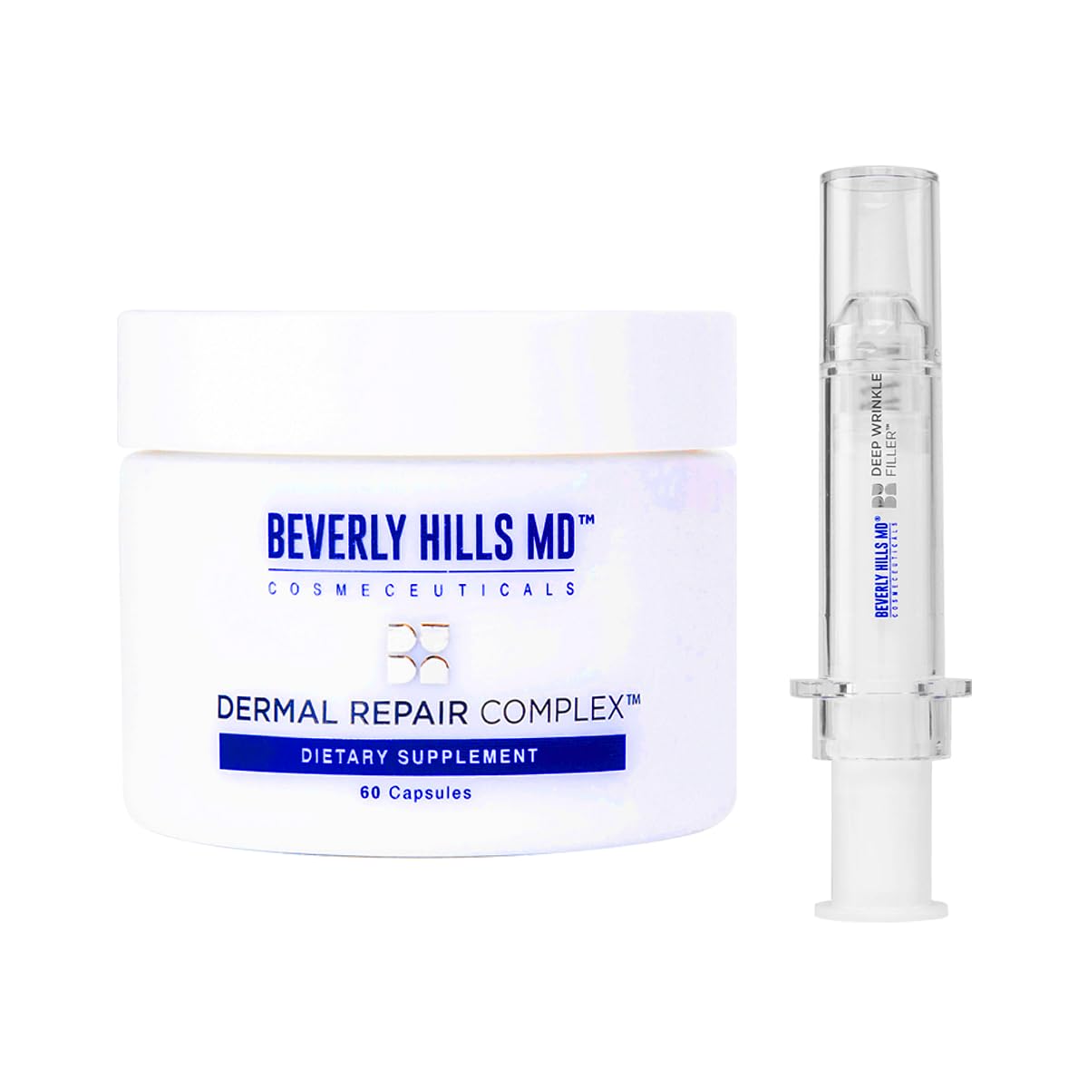 Beverly Hills MD Smoothing Combo Regimen Bundle- Dermal Repair - Product Imagery