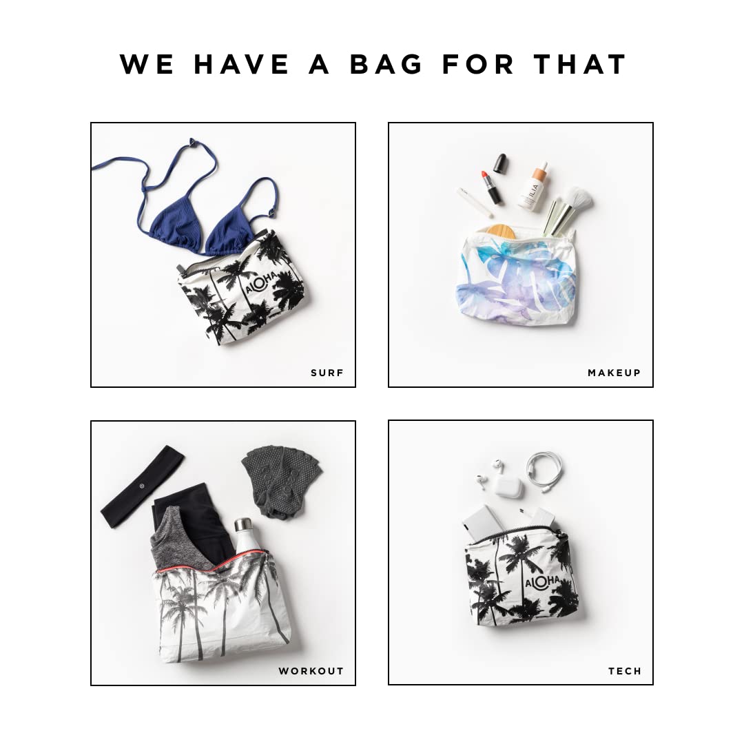 ALOHA Collection Small Pouch, Lightweight Splash-Proof Travel Pouch – product photo (Cosmetic Bags)