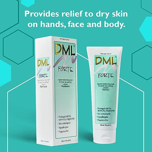 DML Forte Skin Care- Super-Hydrating Hand, Face, and Body - Product Imagery