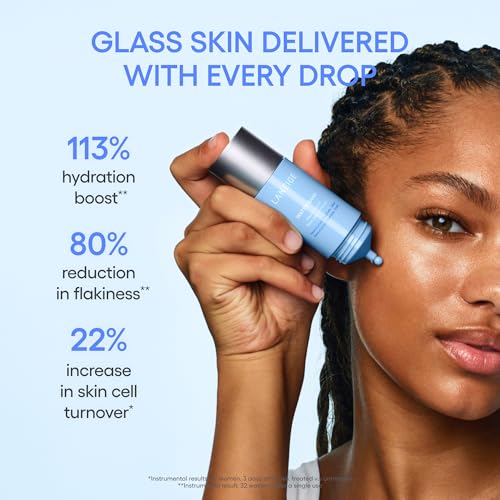 LANEIGE Water Bank Aqua Facial Serum | K-Beauty Exfoliating & - Product Imagery