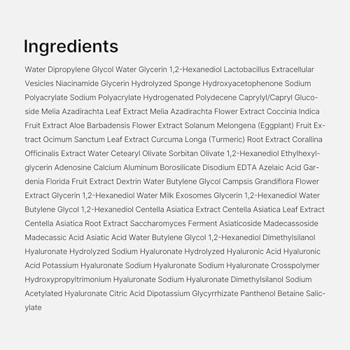 medicube Exosome Shot Azelaic Acid 7,500 PPM Spicule Facial Serum - Product Imagery