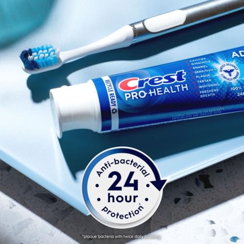 Crest Pro-Health Advanced Deep Clean Mint Toothpaste, 2 Count - Product Imagery