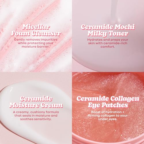 TONYMOLY Wonder Ceramide Mochi Essentials Set - Hyaluronic Acid - Product Imagery