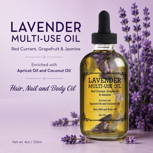 BEAUTE DE PROVENCE Lavender Multi-Use Oil for Face, Body and - Product Imagery
